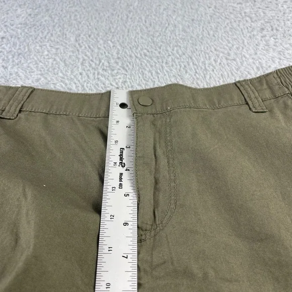 HM Divided Mens Olive Green Wide Leg Cargo Pants Size 14 New With Tags - Picture 7 of 11